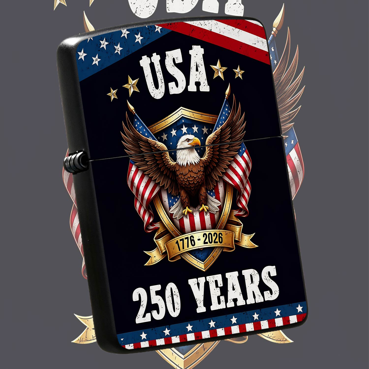 Outdoor Camping Usa - Encendedor patriótico de los Estados Unidos