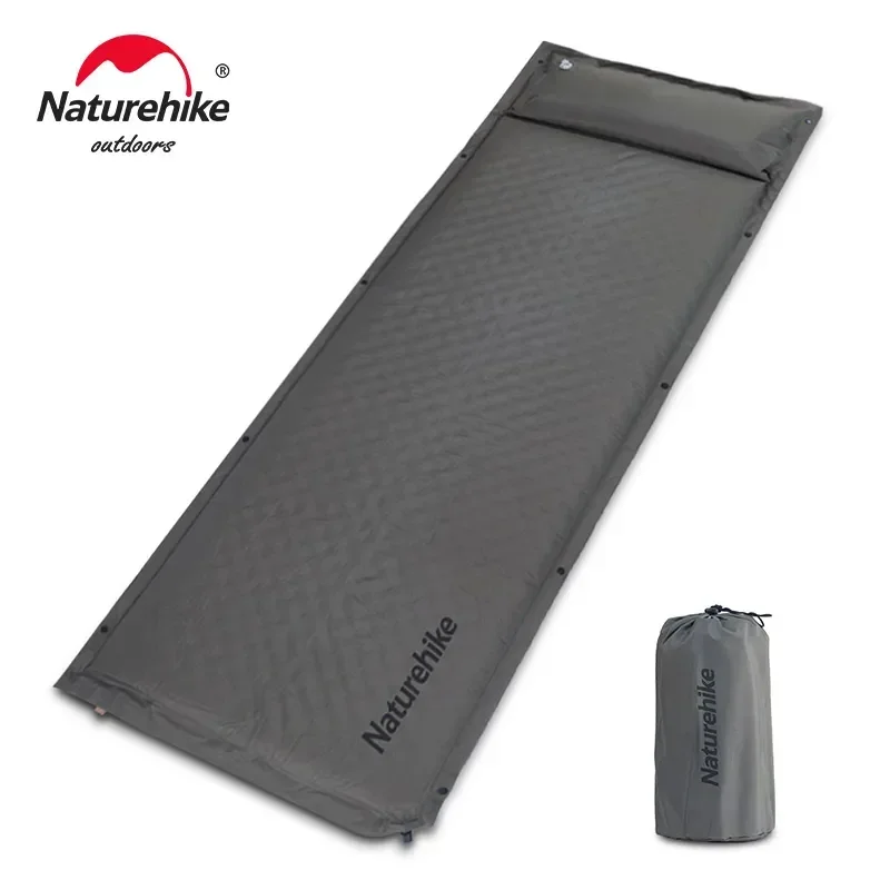 Outdoor Camping Rugs - Naturehike-alfombrilla de aire autoinflable D01, colchoneta
