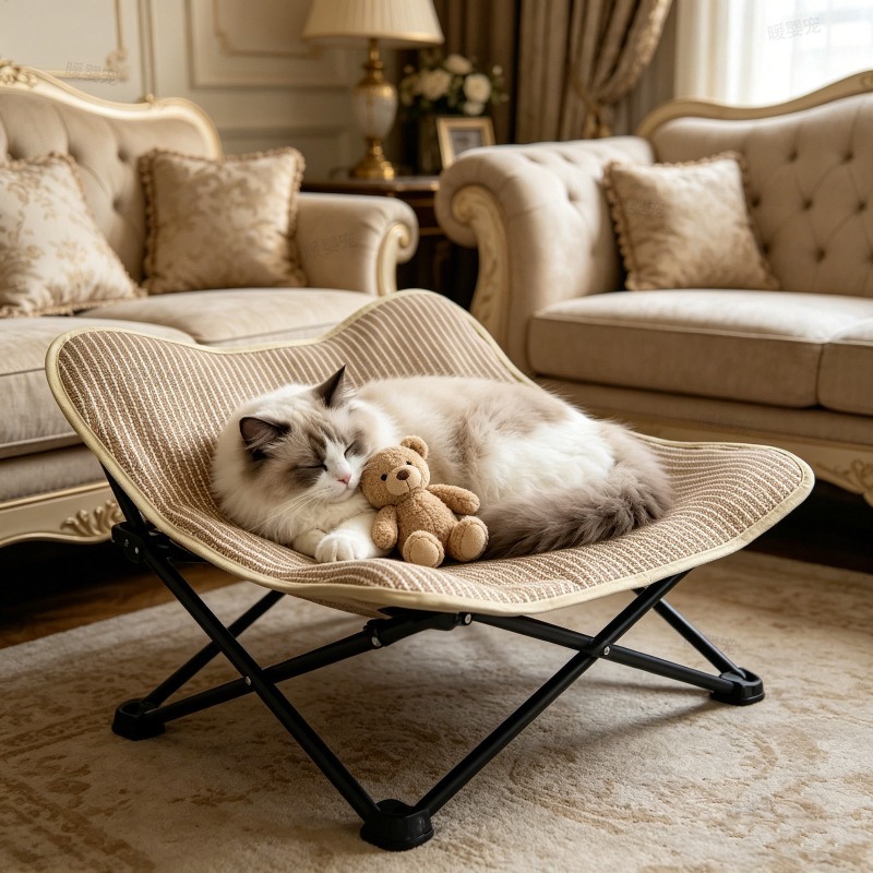 Outdoor Camping Dog Bed - Cama Plegable para Perros y Gatos,