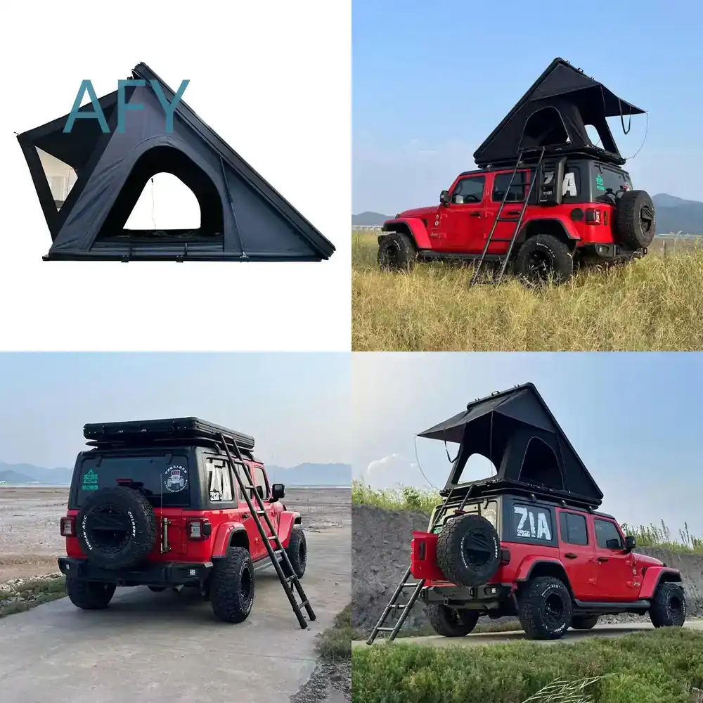 Outdoor Camping Van Tent - Carpa de Techo Triangular Hidráulica de