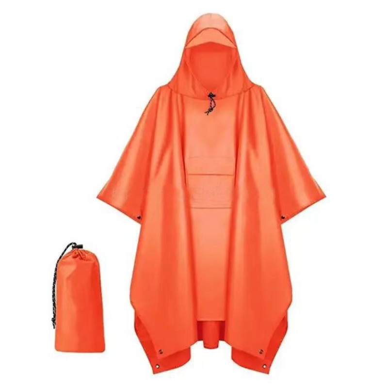 Chubasquero militar 3 en 1 par - Camping Rain Poncho reseña y precio