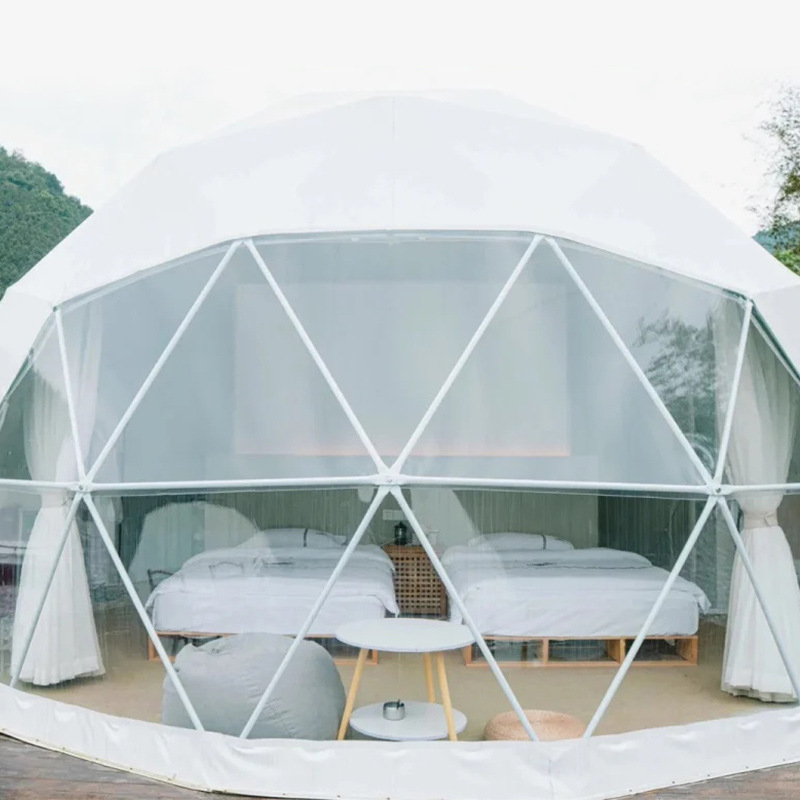 Domo Glamping con Forma de Tie - Outdoor Camping Exhibition reseña y precio