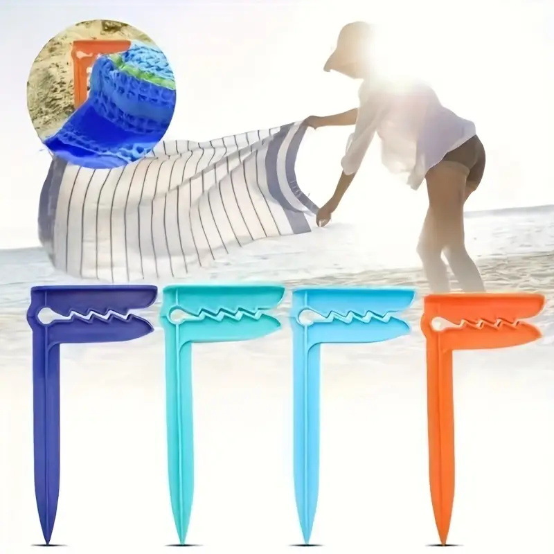 Soporte para toallas de playa, - Outdoor Camping Rugs reseña y precio