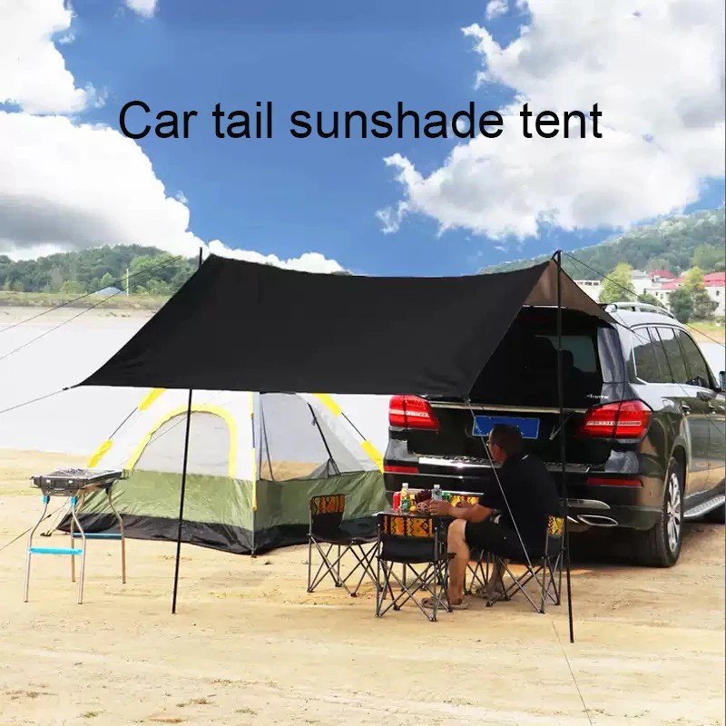Toldo lateral Anti-UV para coc - Outdoor Camping Van Tent reseña y precio