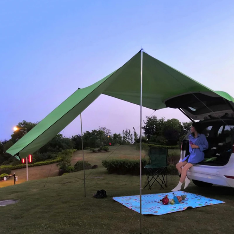 Toldo lateral Anti-UV para coc - Outdoor Camping Van Tent reseña y precio