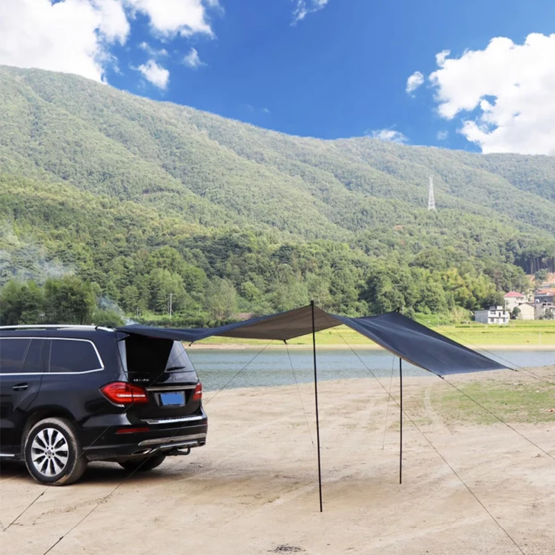Toldo lateral Anti-UV para coc - Outdoor Camping Van Tent reseña y precio