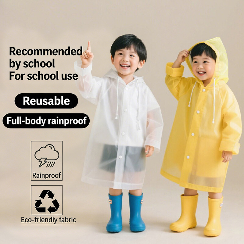 Impermeable Desechable para Ni - Camping Rain Poncho reseña y precio