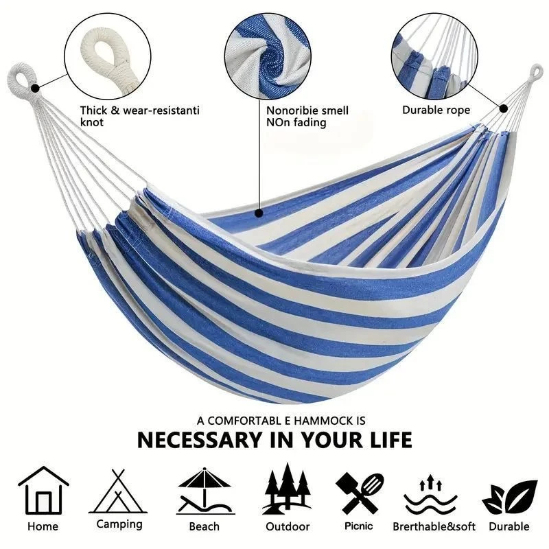 Hamaca de Lona sin Varillas de - Bed Outdoor Camping reseña y precio