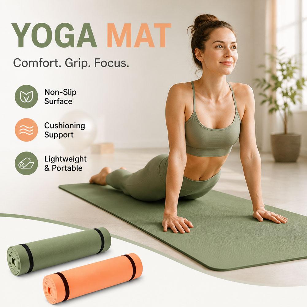 Esterilla de yoga antideslizan - Outdoor Camping Rugs reseña y precio