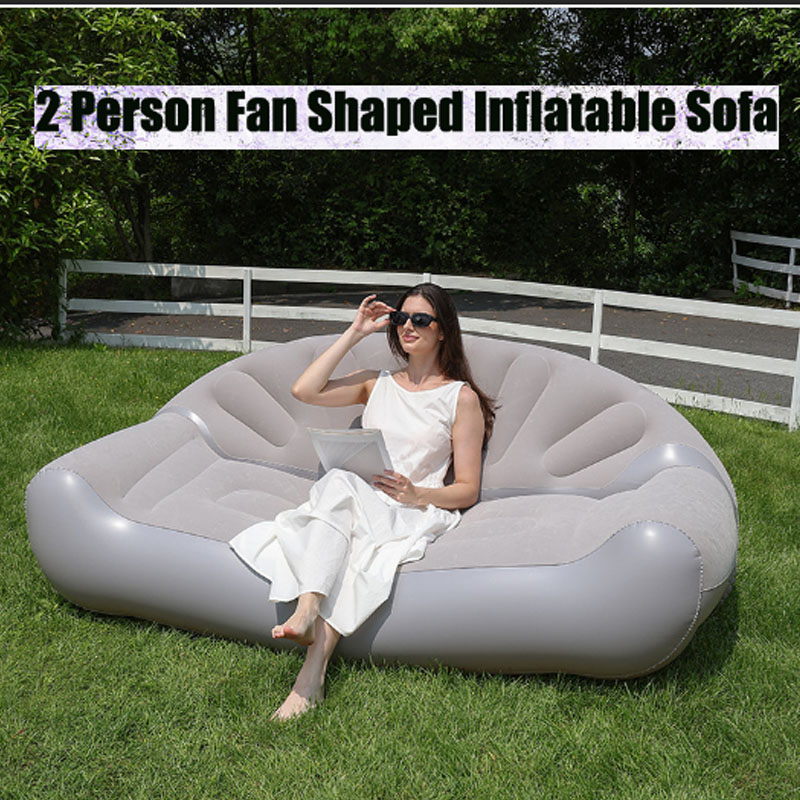 Sofá inflable en forma de aban - Bed Outdoor Camping reseña y precio