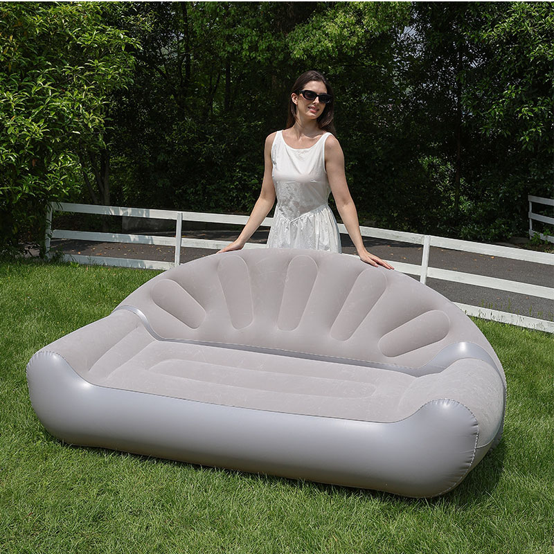 Sofá inflable en forma de aban - Bed Outdoor Camping reseña y precio