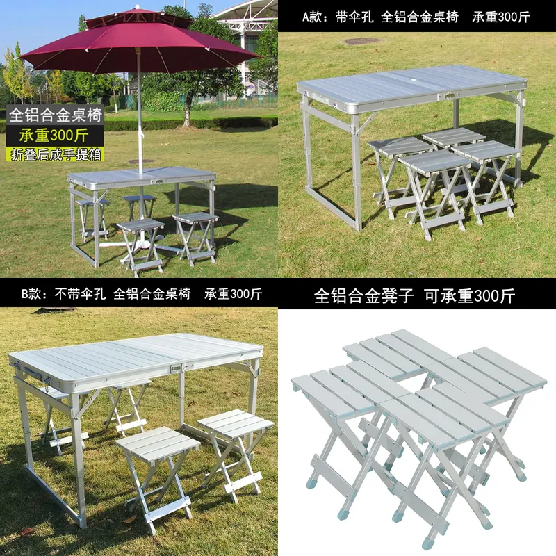 Juego de Mesa y Sillas Plegabl - Outdoor Camping Exhibition reseña y precio