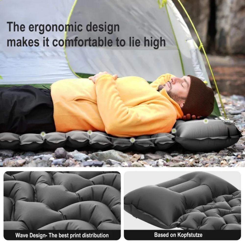 Colchoneta Inflable para Dormi - Outdoor Camping Rugs reseña y precio