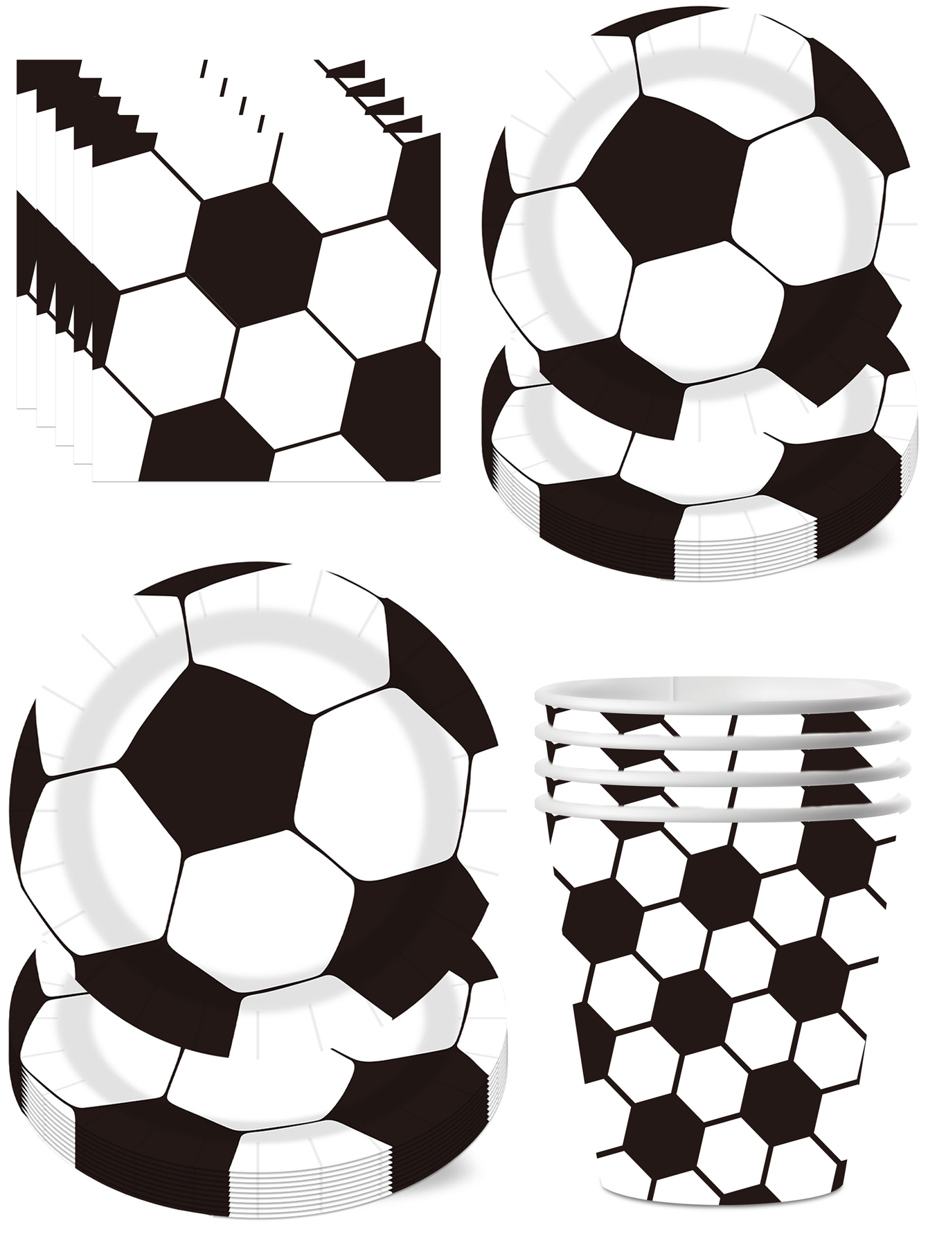 Fiesta temática de fútbol, pla - Outdoor Camping Dining Set reseña y precio