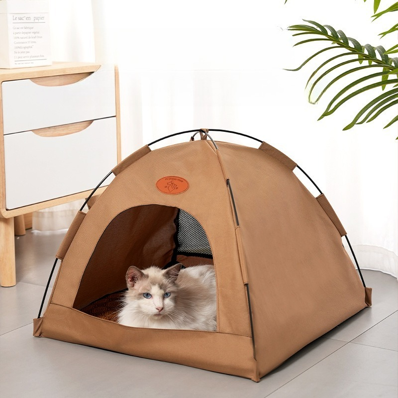 Tienda plegable para gatos, ca - Outdoor Camping Dog Bed reseña y precio