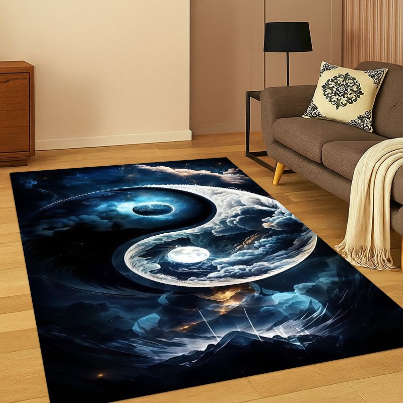 Alfombra con símbolo de Yin Ya - Outdoor Camping Rugs reseña y precio