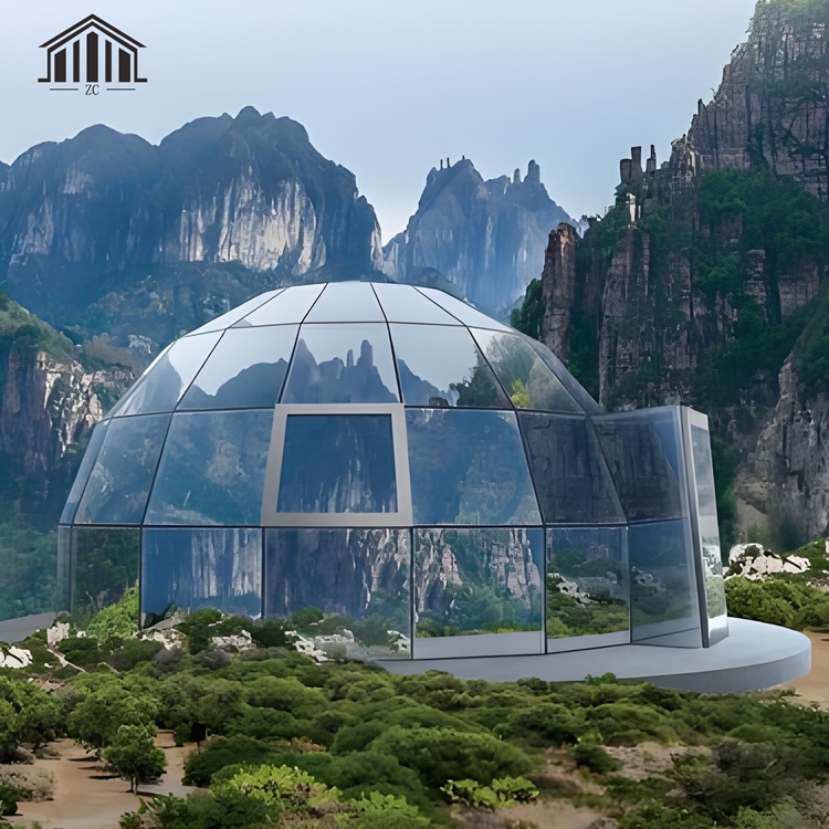 Carpa Gazebo Esférica de Gran  - Outdoor Camping Exhibition reseña y precio