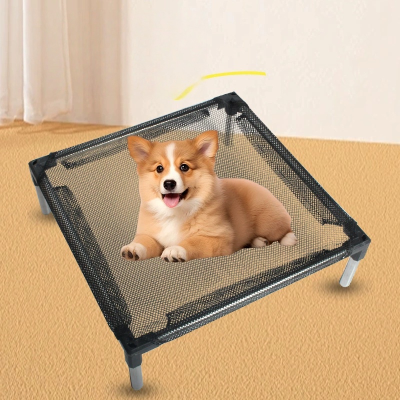 Cama para perros elevada con e - Outdoor Camping Dog Bed reseña y precio