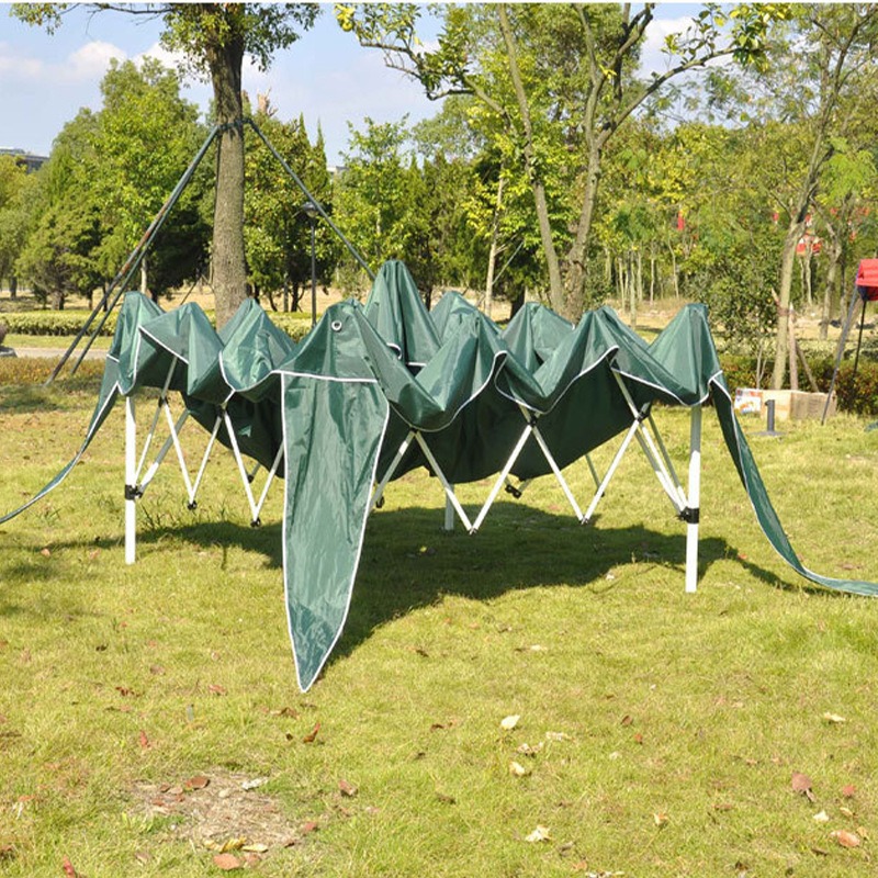 Carpa de cuatro esquinas de 3m - Outdoor Camping Exhibition reseña y precio