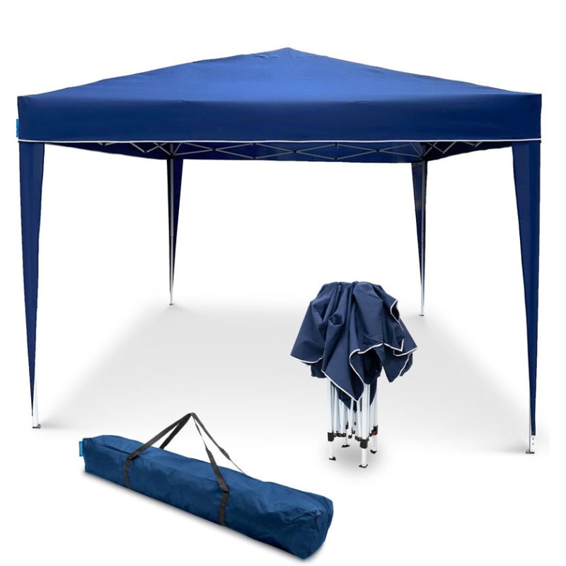 Gazebo plegable de cuatro esqu - Outdoor Camping Exhibition reseña y precio