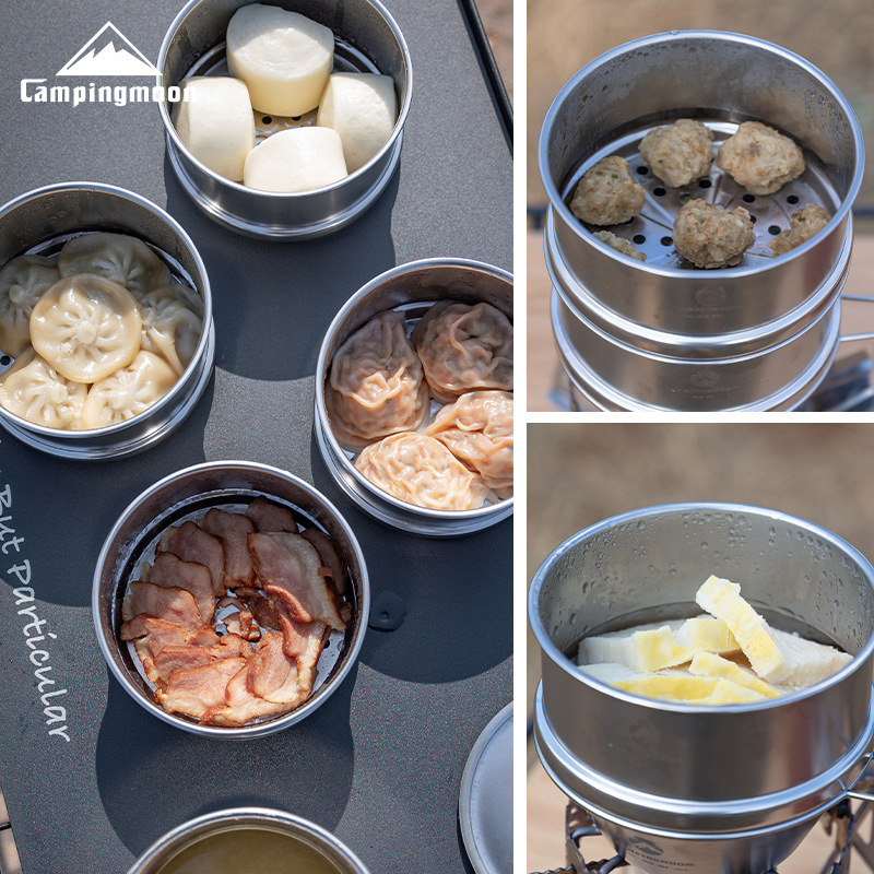 CAMPINGMOON S369 Juego de Tazo - Outdoor Camping Dining Set reseña y precio