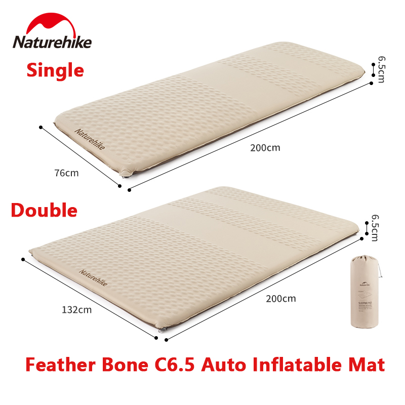 Naturehike-colchón inflable au - Outdoor Camping Rugs reseña y precio