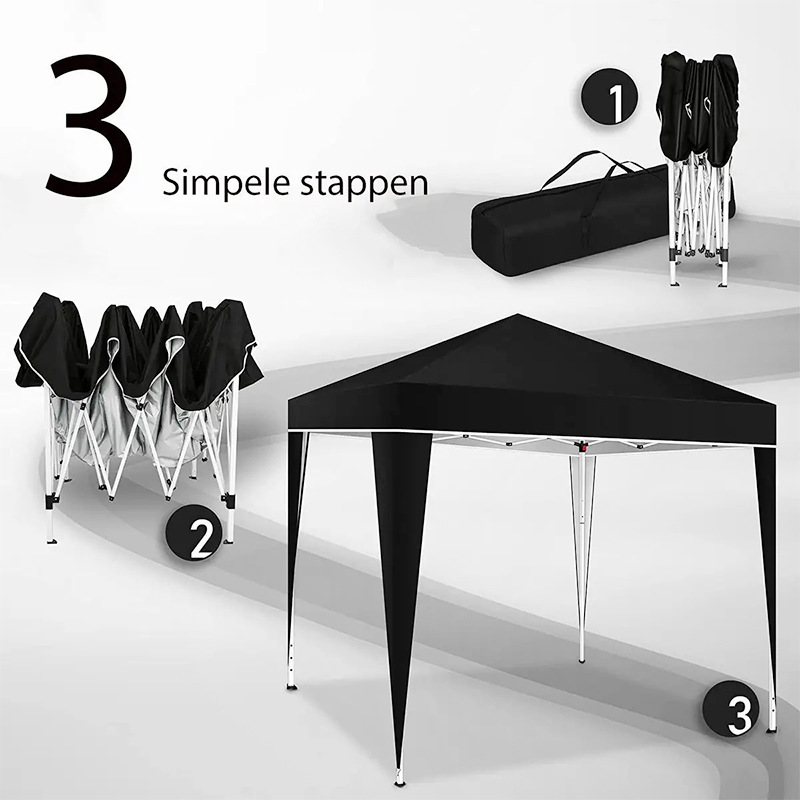 Carpa Plegable de 3x3m con Cua - Outdoor Camping Exhibition reseña y precio
