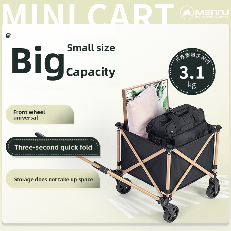 Carro Plegable para Exteriores - Outdoor Camping Trolley reseña y precio