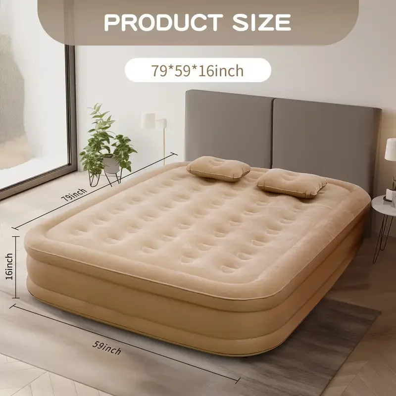 Colchón Inflable de PVC para I - Bed Outdoor Camping reseña y precio
