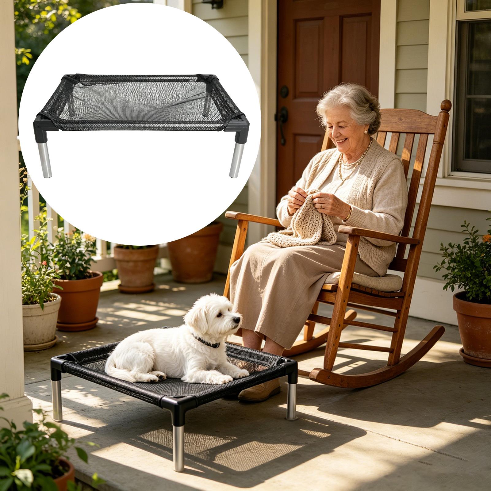 Cama Elevada para Perros, Mall - Outdoor Camping Dog Bed reseña y precio