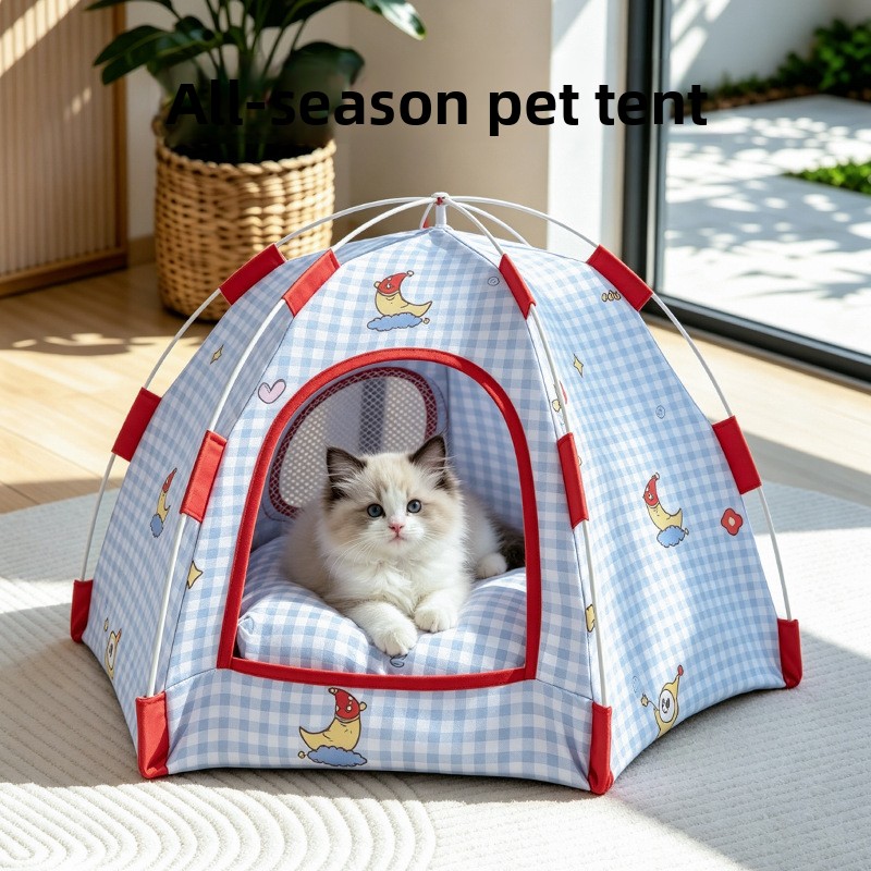 Casa para perros y cama para g - Outdoor Camping Dog Bed reseña y precio