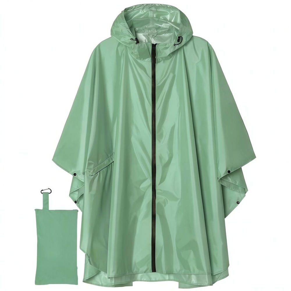 Poncho impermeable y resistent - Camping Rain Poncho reseña y precio